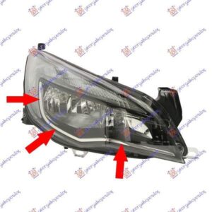 600205141 Opel Astra 5θυρο/Station Wagon 2013-2016 | Φανός Ηλεκτρικός Εμπρός Δεξιός