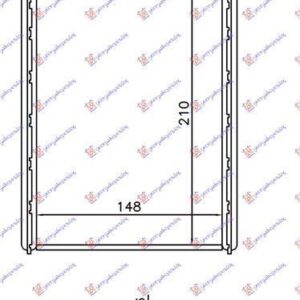 068606500 Renault Megane Hatchback/Station Wagon 2008-2014 | Ψυγείο Καλοριφέρ