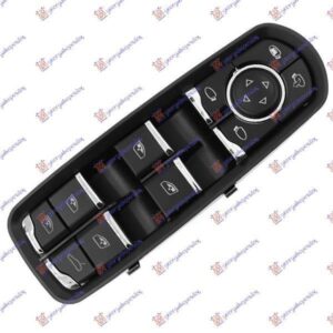 651007174 Porsche Panamera 2009-2016 | Διακόπτης Παραθύρων Αριστερός