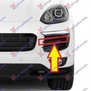 650104822 Porsche Cayenne 2015-2018 | Διακοσμητικό Διχτυού Εμπρός Αριστερό