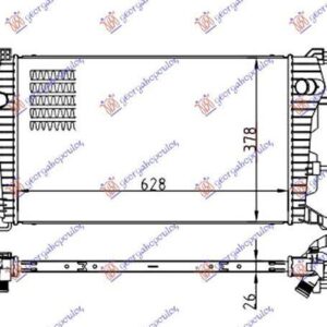 667106320 Renault Fluence 2013- | Ψυγείο Νερού