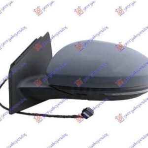 673607504 Renault Megane Sedan 2016- | Καθρέπτης Ηλεκτρικός Με Φλας Αριστερός