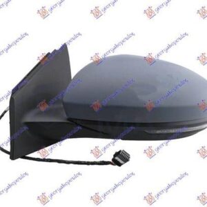 673607582 Renault Megane Sedan 2016- | Καθρέπτης Ηλεκτρικός Με Ανάκλιση Αριστερός