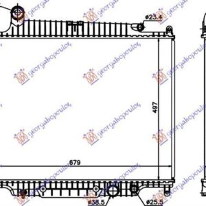 690106320 Land Rover Range Rover Sport 2005-2013 | Ψυγείο Νερού