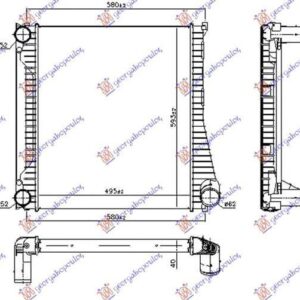 690706210 Land Rover Discovery 2005-2014 | Ψυγείο Intercooler