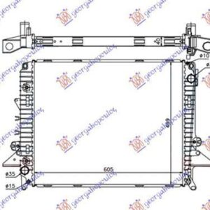 690106300 Land Rover Range Rover Sport 2005-2013 | Ψυγείο Νερού