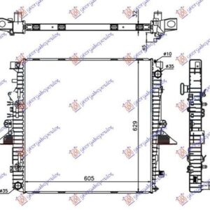 690106310 Land Rover Range Rover Sport 2005-2013 | Ψυγείο Νερού