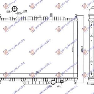 690106330 Land Rover Range Rover Sport 2005-2013 | Ψυγείο Νερού