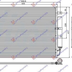 690106400 Land Rover Range Rover Sport 2005-2013 | Ψυγείο A/C