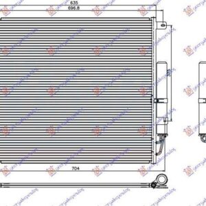 692006410 Land Rover Discovery 2014-2019 | Ψυγείο A/C