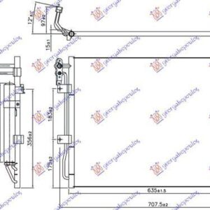 690106420 Land Rover Range Rover Sport 2005-2013 | Ψυγείο A/C