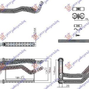 691506510 Land Rover Range Rover 2012-2019 | Ψυγείο Καλοριφέρ