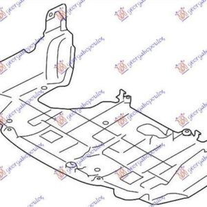 770300840 Subaru Forester 2015-2019 | Ποδιά Μηχανής