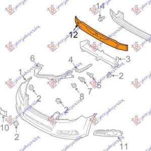 771004905 Subaru Legacy/Outback 2010-2015 | Αντιθορυβικό Προφυλακτήρα Εμπρός