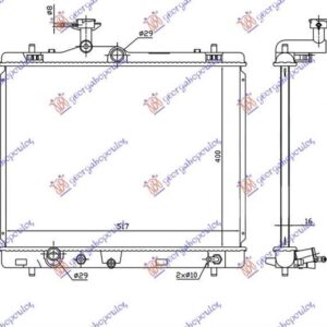 795106310 Suzuki Swift Hatchback 2014-2017 | Ψυγείο Νερού