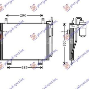 796006400 Suzuki Wagon R 1997-1999 | Ψυγείο A/C