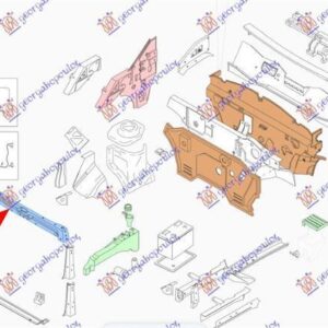 799000200 Suzuki Ignis 2016-2020 | Ποδιά Εμπρός