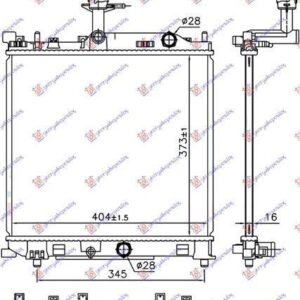 800006300 Suzuki Celerio 2014- | Ψυγείο Νερού