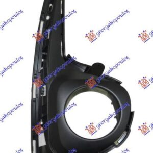 821204811 Toyota Yaris 2017-2020 | Δίχτυ Προφυλακτήρα Εμπρός Δεξιό