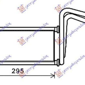 825006500 Toyota Land Cruiser Prado 2002-2011 | Ψυγείο Καλοριφέρ