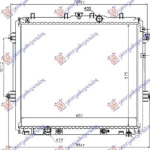 825206330 Toyota Land Cruiser Prado 2013-2017 | Ψυγείο Νερού