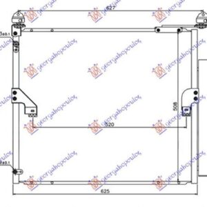 825106410 Toyota Land Cruiser Prado 2009-2013 | Ψυγείο A/C