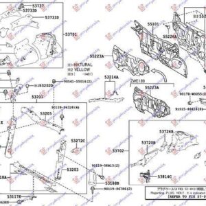 830200220 Toyota Auris 2015-2019 | Μετώπη Εμπρός