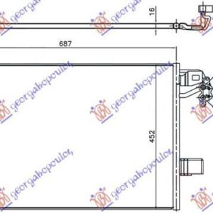 879006400 VW Transporter 2010-2015 | Ψυγείο A/C