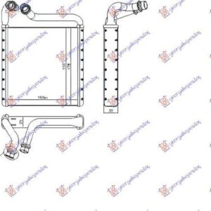 880006510 VW Beetle 2011-2016 | Ψυγείο Καλοριφέρ Βενζίνη/Πετρέλαιο