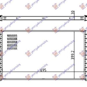 886006200 VW Transporter 1997-2003 | Ψυγείο Intercooler