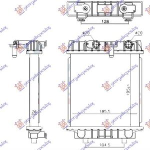 745206360-2 Skoda Superb 2015-2019 | Ψυγείο Βοηθητικό