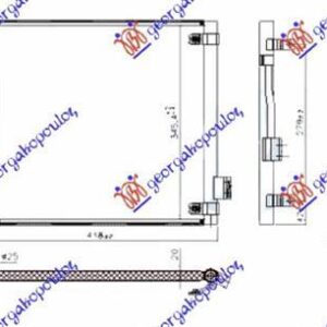 906306400 Tesla Model S 2012-2020 | Ψυγείο A/C