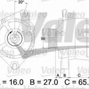 CIJU0209650 Citroen Jumper 2002-2006 | Δυναμό