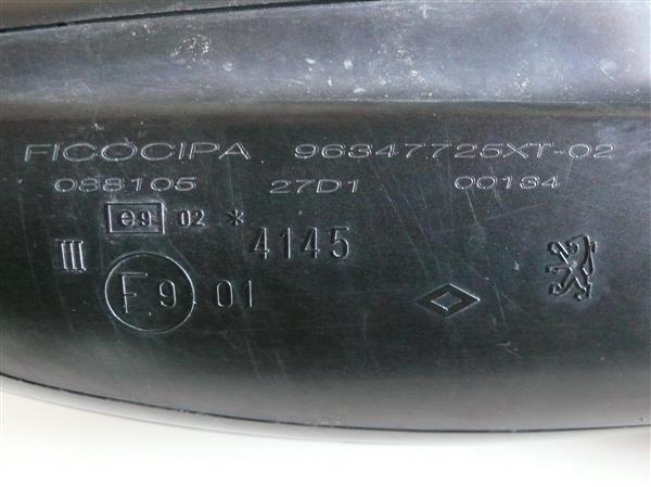 PE300005221 Peugeot 307 2001-2005 | Καθρέπτης Μηχανικός Αριστερός