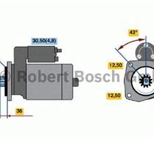 VWGO9709660 VW Golf 1998-2004 | Μίζα