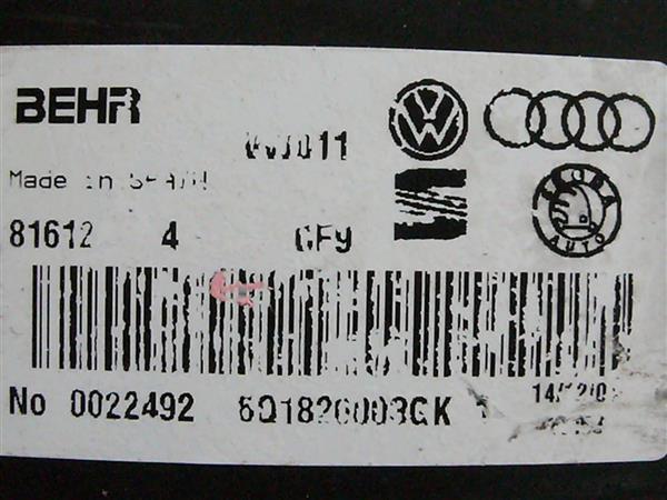 VWPO0108910 VW Polo 2002-2005 | Εβαπορέτα Κλιματισμού